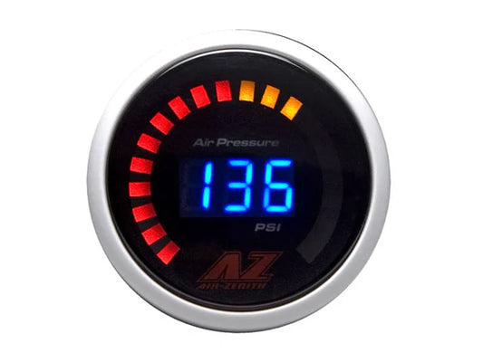 AIR-ZENITH DIGITAL PRESSURE GAUGE SMOKE FACE