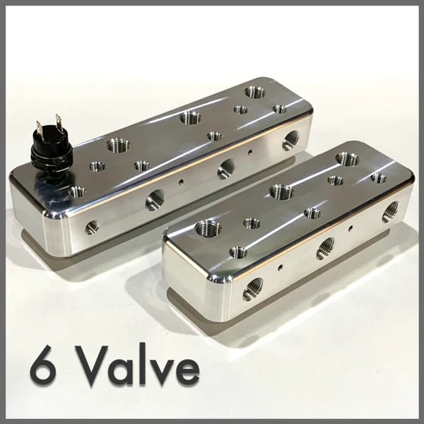 Billet Multi-Port Fast Valve Manifold (6 Valve)