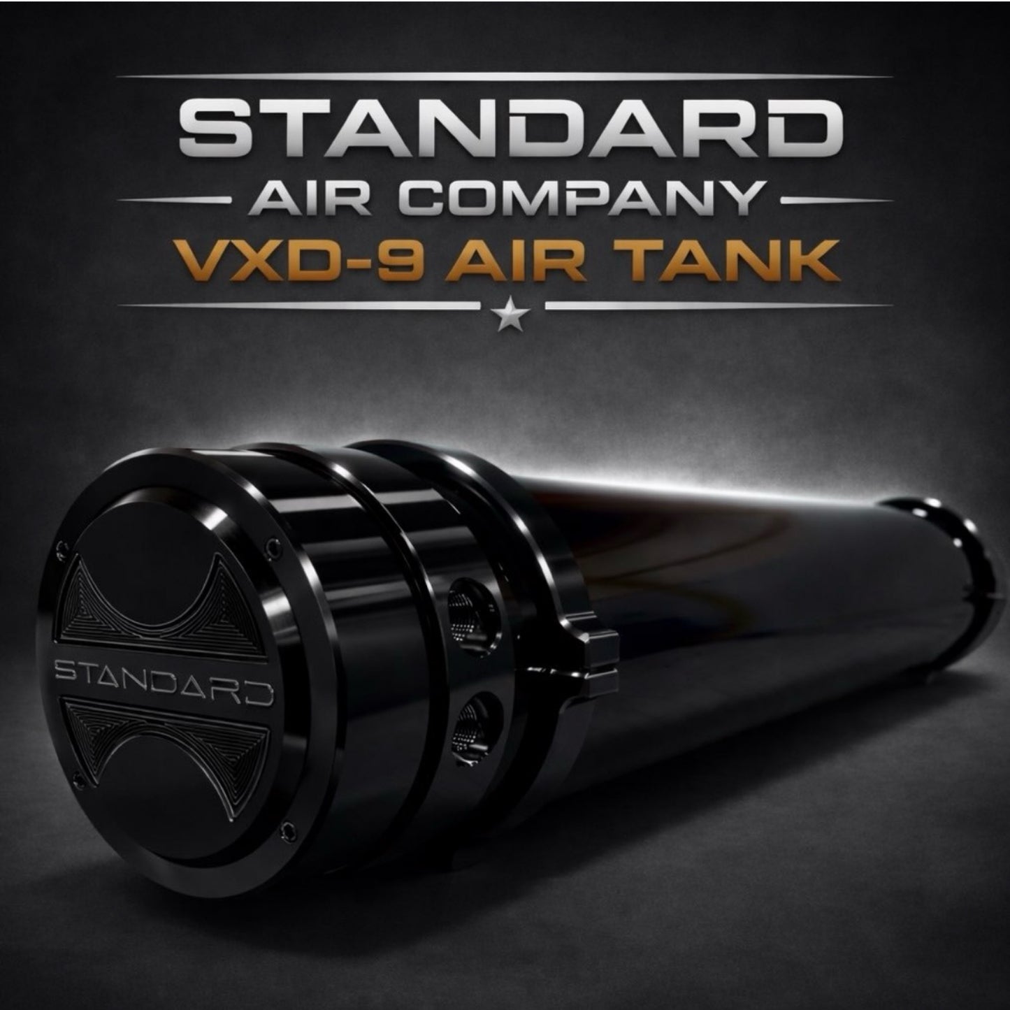 Standard Air Company VXD-9 Air Tank With Built In Valves